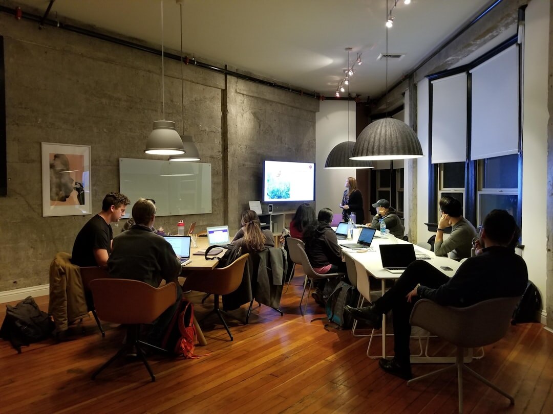 team meeting after conference